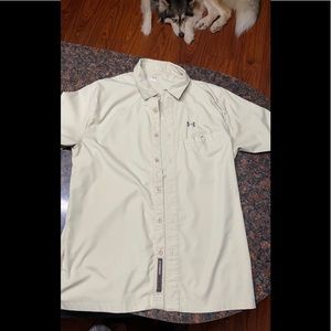 men underarmour men button up